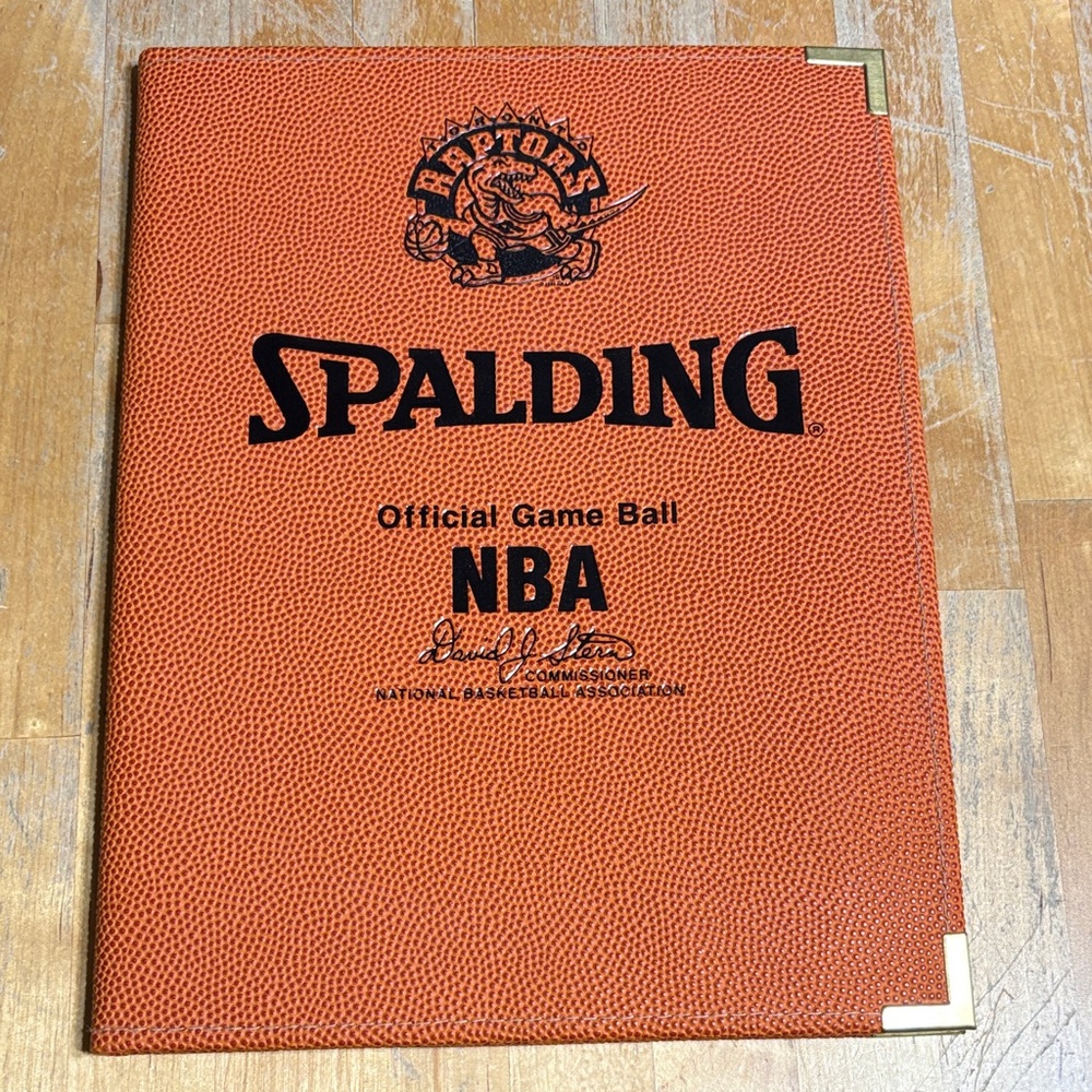 Spalding Official Game Ball Toronto Raptors portfolio